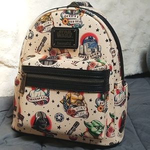 Loungefly Tattoo Star Wars Mini Backpack